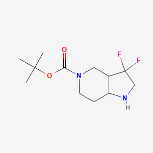 t-Butyl 3,3-difluoro-octahydro-1H-pyrrolo[3,2-c]pyridine-5-carboxylate