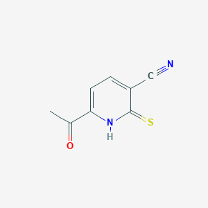 6-Acetyl-2-mercaptonicotinonitrile