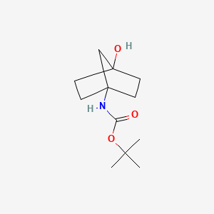 t-Butyl N-(4-hydroxynorbornan-1-yl)carbamate