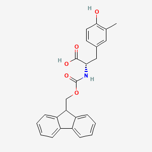 molecular formula C25H23NO5 B6300661 N-Fmoc-3-methyl-L-tyrosine CAS No. 1145678-51-8