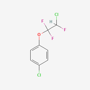 B6300924 4-(2-Chloro-1,1,2-trifluoroethoxy)chlorobenzene CAS No. 456-65-5