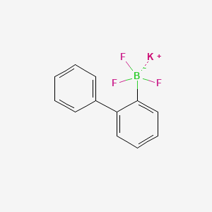 molecular formula C12H9BF3K B6300942 Potassium [1,1'-biphenyl]-2-yltrifluoroborate CAS No. 1456913-20-4