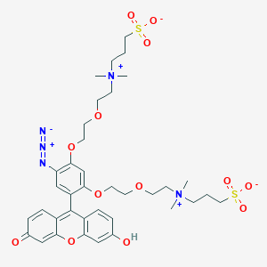 molecular formula C37H49N5O13S2 B6301107 CalFluor 488 Azide 