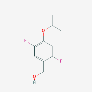 molecular formula C10H12F2O2 B6301269 (2,5-Difluoro-4-isopropoxyphenyl)methanol CAS No. 2121514-71-2