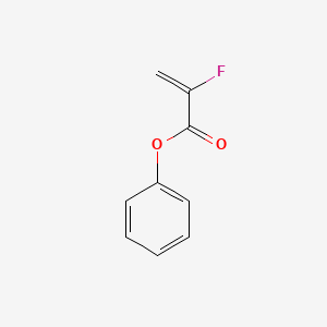 molecular formula C9H7FO2 B6301621 Phenyl 2-fluoroacrylate CAS No. 46115-40-6