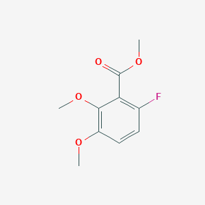 molecular formula C10H11FO4 B6301622 Methyl 2,3-dimethoxy-6-fluorobenzoate CAS No. 1260793-27-8