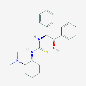 N-[(1S,2S)-2-(Dimethylamino)cyclohexyl]-N'-[(1S,2R)-2-hydroxy-1,2-diphenylethyl]thiourea, 98%, (99% ee)