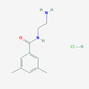 molecular formula C11H17ClN2O B6301812 N-(2-Aminoethyl)-3,5-dimethylbenzamide hydrochloride CAS No. 954572-34-0