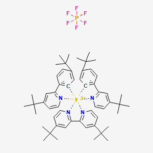 [4,4'-Di-t-butyl-2,2'-bipyridine][bis[5-(t-butyl)-2-[4-(t-butyl)-2-pyridinyl-kN]phenyl-kC]Ir(III) hexafluorophosphate, 95%