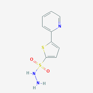 5-(Pyridin-2-yl)thiophene-2-sulfonohydrazide