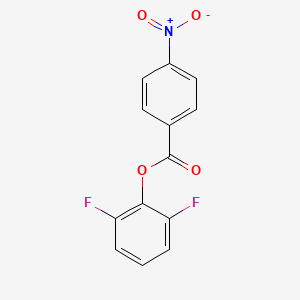 molecular formula C13H7F2NO4 B6301969 2,5-Difluorophenyl-4'-nitrobenzoate CAS No. 2301849-82-9