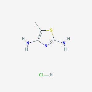 B6302006 5-Methyl-2,4-thiazolediamine hydrochloride CAS No. 1195276-87-9