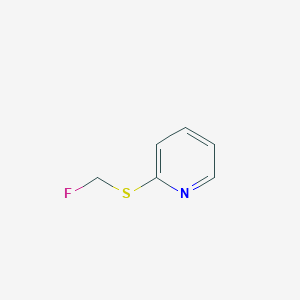Pyridine,2-[(fluoromethyl)thio]-(9CI)