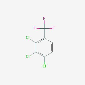 molecular formula C7H2Cl3F3 B6302431 1,2,3-Trichloro-4-(trifluoromethyl)benzene CAS No. 61841-45-0