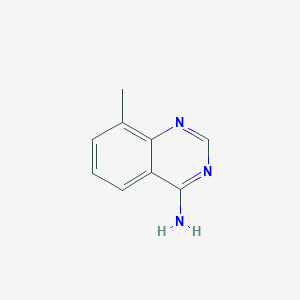 molecular formula C9H9N3 B6302472 4-Amino-8-methylquinazoline CAS No. 79689-32-0