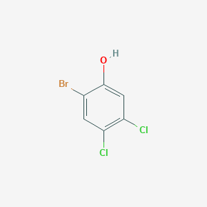 molecular formula C6H3BrCl2O B6302548 2-Bromo-4,5-dichlorophenol CAS No. 2316-56-5