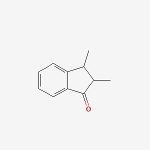 molecular formula C11H12O B6302563 2,3-Dimethyl-1-indanone CAS No. 36230-99-6