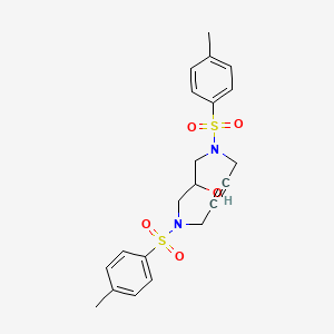 molecular formula C21H24N2O5S2 B6302630 DACN(Tos2,6-OH) 