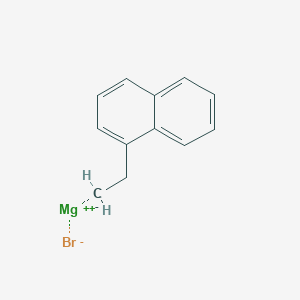 molecular formula C12H11BrMg B6302830 2-(1-Naphthyl)ethylmagnesium bromide CAS No. 334992-46-0