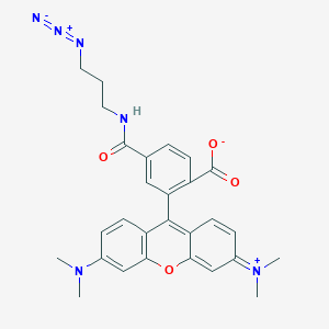 molecular formula C28H28N6O4 B6302926 TAMRA azide, 6-isomer 