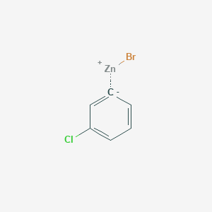 molecular formula C6H4BrClZn B6303077 3-Chlorophenylzinc bromide CAS No. 339333-73-2