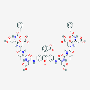 molecular formula C72H78N10O27 B6303092 Z-DEVD-R110 