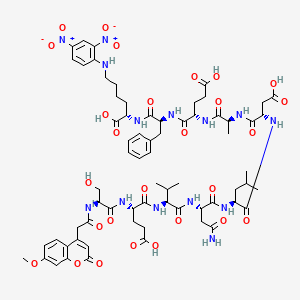 molecular formula C68H88N14O27 B6303111 Mca-SEVNLDAEFK(Dnp) 