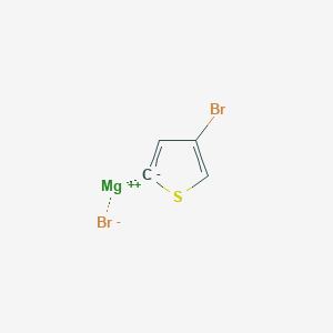 molecular formula C4H2Br2MgS B6303195 (4-Bromothiophen-2-yl)magnesium bromide CAS No. 119277-48-4