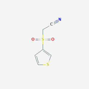 2-(3-Thienylsulfonyl)acetonitrile