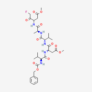 molecular formula C32H46FN5O11 B6303562 Z-VDVA-(DL-Asp)-FMK 
