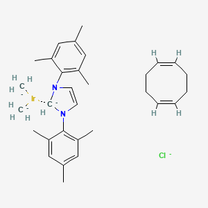 molecular formula C31H43ClIrN2-4 B6303580 COD-Ir-Cl(imes) CAS No. 509107-34-0