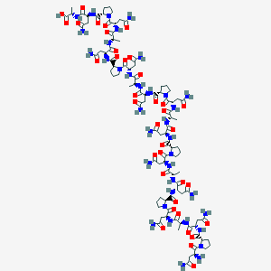 molecular formula C96H146N36O37 B6303632 H(-Asn-Pro-Asn-Ala)6-OH CAS No. 114332-71-7