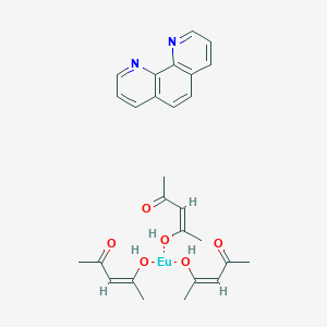 molecular formula C27H32EuN2O6 B6303748 TRIS(ACETYLACETONATO) (1,10-PHENANTHROLINE)EUROPIUM(III) CAS No. 17568-09-1