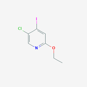 molecular formula C7H7ClINO B6304122 5-Chloro-4-iodo-2-ethoxypyridine CAS No. 2056110-48-4