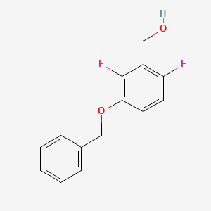 3-Benzyloxy-2,6-difluorobenzyl alcohol