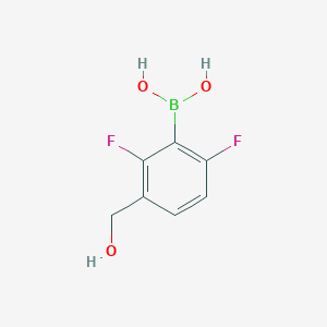 2,6-Difluoro-3-hydroxymethylphenylboronic acid