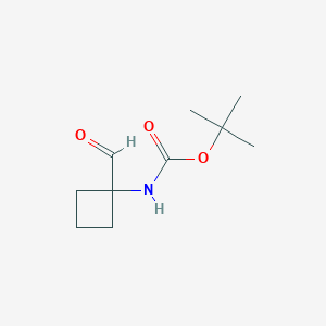 tert-Butyl (1-formylcyclobutyl)carbamate