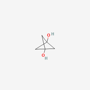molecular formula C5H8O2 B6305337 Bicyclo[1.1.1]pentane-1,3-diol CAS No. 1312790-52-5