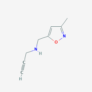 N-((3-Methylisoxazol-5-yl)methyl)prop-2-yn-1-amine