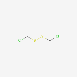 molecular formula C2H4Cl2S2 B6305770 Chloro[(chloromethyl)disulfanyl]methane CAS No. 18994-69-9
