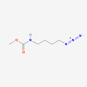 (4-Azidobutyl)carbamic acid methyl ester