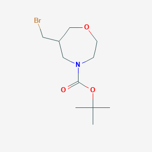 t-Butyl 6-(bromomethyl)-1,4-oxazepane-4-carboxylate, 95%