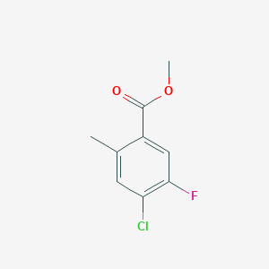 Methyl 4-chloro-5-fluoro-2-methylbenzoate