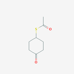molecular formula C8H12O2S B6306206 Thioacetic acid s-(4-oxo-cyclohexyl) ester CAS No. 959850-03-4