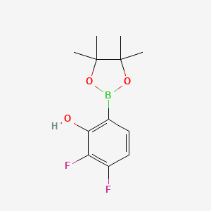 3,4-Difluoro-2-hydroxyphenylboronic acid pinacol ester