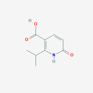 molecular formula C9H11NO3 B6306265 6-Hydroxy-2-isopropylnicotinic acid CAS No. 1824125-32-7