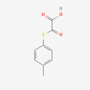 molecular formula C9H8O3S B6306482 2-Oxo-2-(p-tolylthio)acetic acid CAS No. 106871-53-8