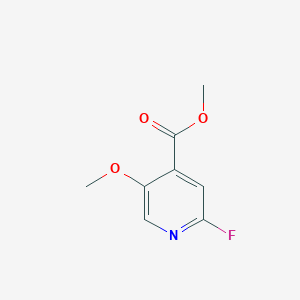 Methyl 2-fluoro-5-methoxypyridine-4-carboxylate