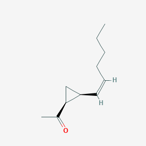 1-[(1S,2S)-2-[(Z)-Hex-1-enyl]cyclopropyl]ethanone