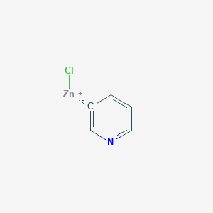 molecular formula C5H4ClNZn B6306817 Zinc, chloro-3-pyridinyl- CAS No. 81745-82-6